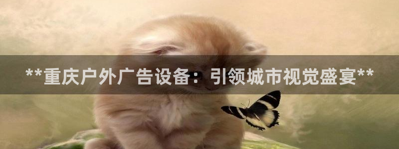 杏宇平台代理多少钱一次：**重庆户外广告设备：引领城市视觉盛宴**