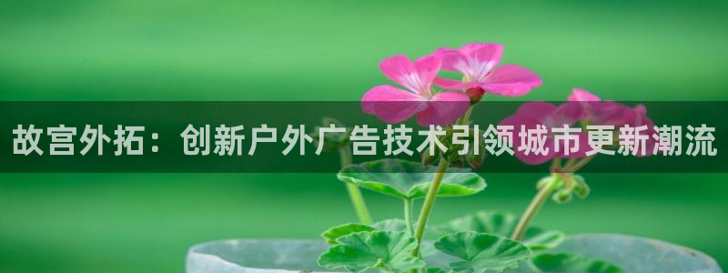 杏宇平台招商电话号码：故宫外拓：创新户外