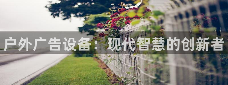 杏宇平台登录步骤图：户外广告设备：现代智慧的创新者