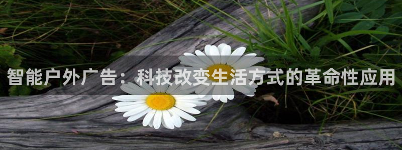 杏宇平台代理怎么赚钱：智能户外广告：科技改变生活方式的革命性应用