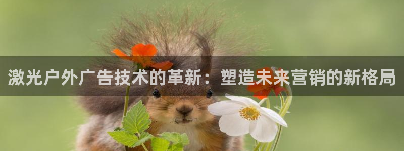 杏宇平台提现为什么这么久呢：激光户外广告技术的革新：塑造未来营销的新格局