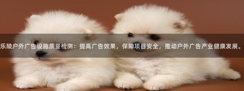 杏宇平台怎么样知乎：乐陵户外广告设施质量检测：提高广告效果，保障项目安全，推动户外广告产业健康发展。