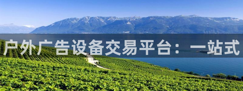 杏宇代理注册：户外广告设备交易平台：一站式