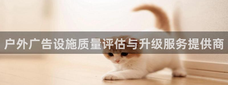 杏宇平台登录步骤图：户外广告设施质量评估