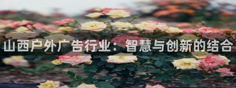 杏宇平台登陆：山西户外广告行业：智慧与创新的结合
